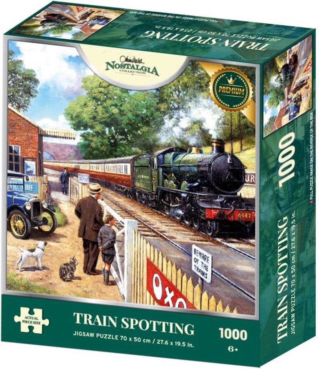 Train Spotting Puzzel 1000 Stukjes
