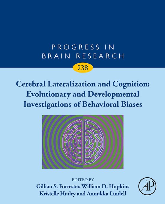 Progress in Brain Research 238 - Cerebral Lateralization and ... - cover