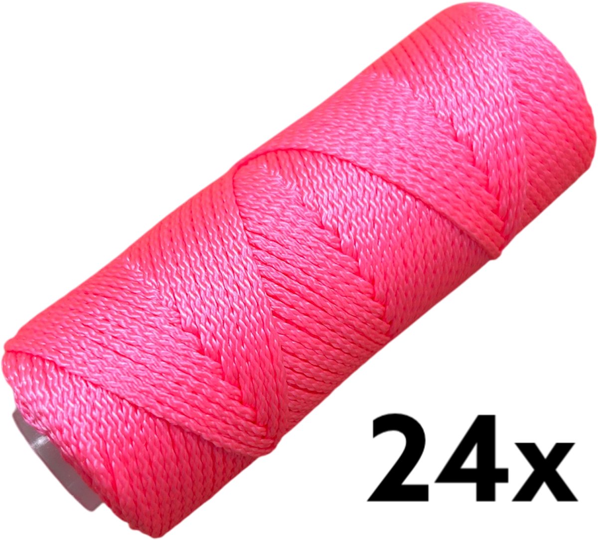 Metselkoord - Fluor Roze - 1,1mm x 50mtr - Doos 24 stuks