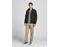 Jack & Jones - Heren Jas zomer Mash Harrington Bomber - Zwart - Maat L