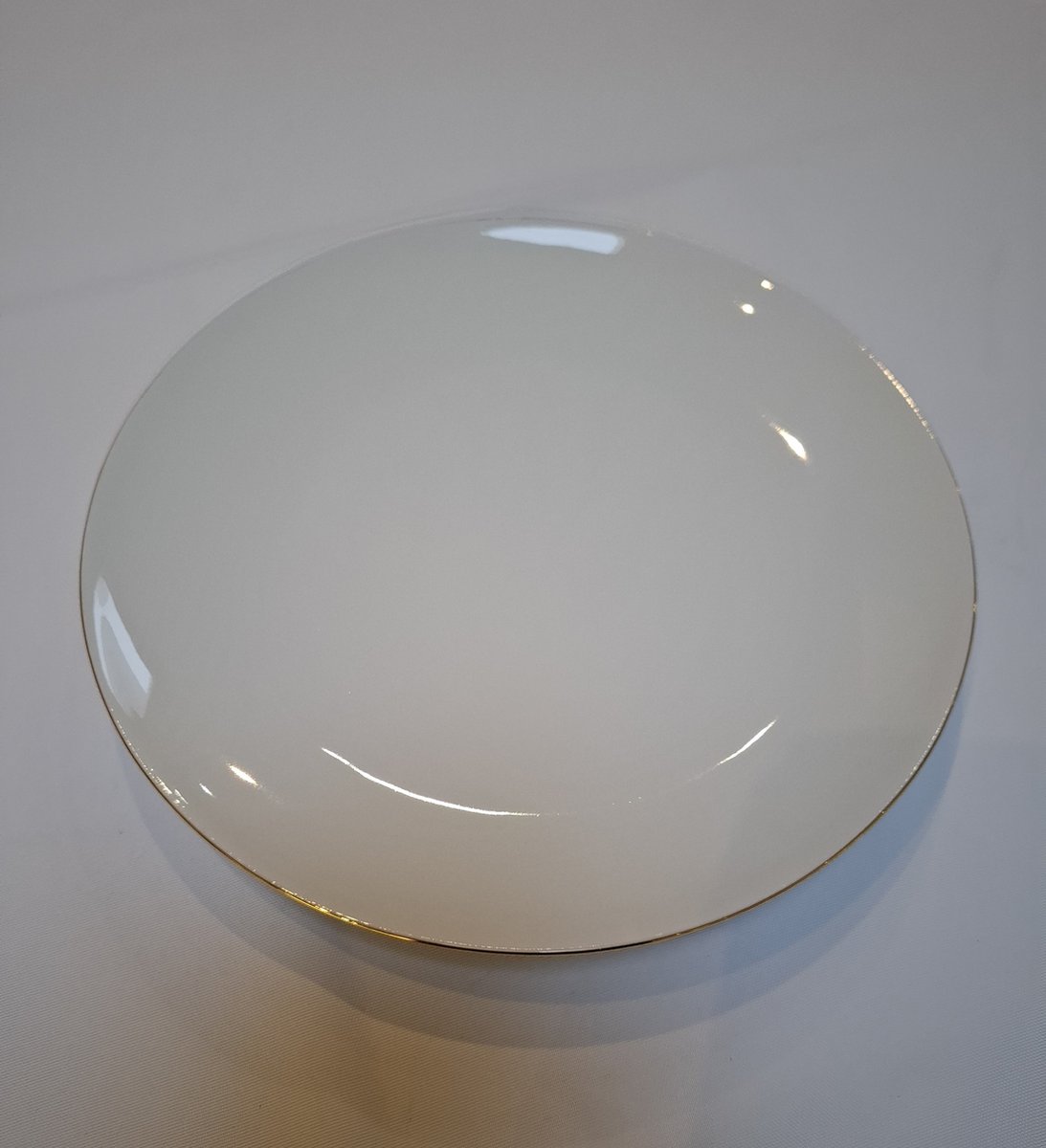 Rosenthal Thomas Medaillon goud plat bord 26 cm Glansgoldband 2 mm