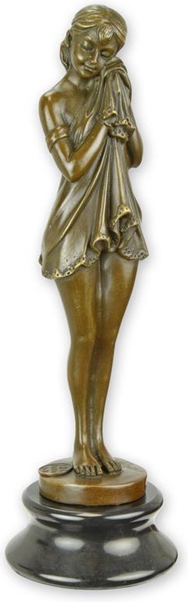 Dromerig meisje - Beeld - Klassiek - 23,4 cm hoog