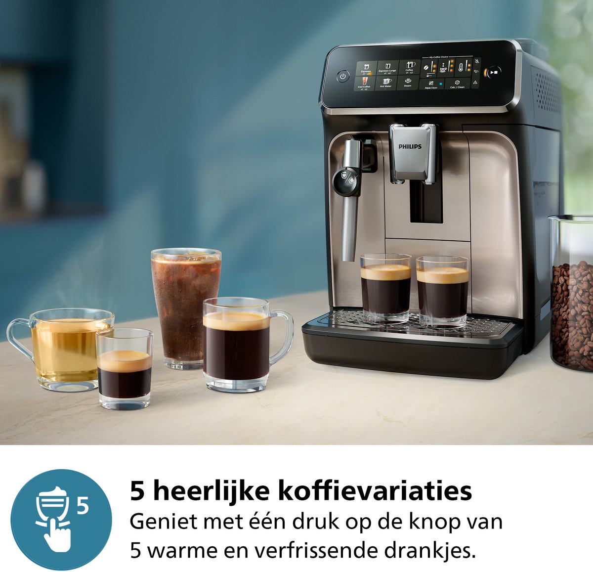 DAP 3300 Series Volautomatische Koffiemachine met - afbeelding 3