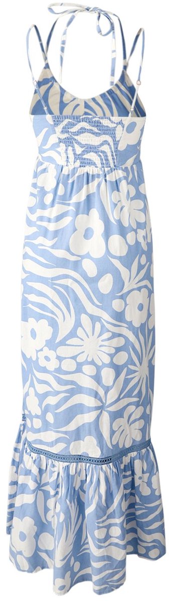 Brunotti Siena-Floral Swirl Women Dress S Bluebell