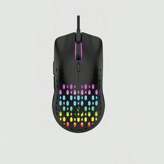 S&E LED Muis - Geschikt voor Laptop - Tablet - Office - Gaming - Zwart