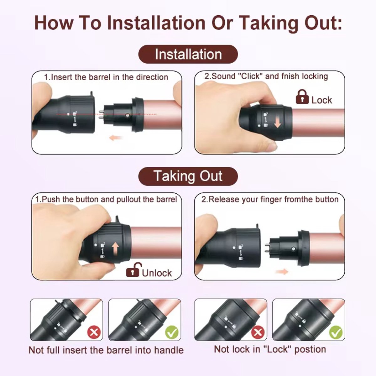 3-in-1 Krultang Multistyler met Keramische Coating - afbeelding 3