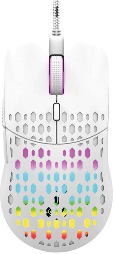 S&E LED Muis - Geschikt voor Laptop - Tablet - Office - Gaming - Wit