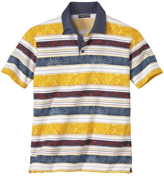 ATLAS FOR MEN - Gestreepte Microfleece Pyjama - XXL