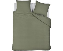 Beddinghouse Summer dekbedovertrek - Effen - Lits-jumeaux - 240x200/220 - Green
