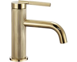 Rea - Js-B348G Argon Low - Wastafelkraan - Goud - 11X5X16,5Cm