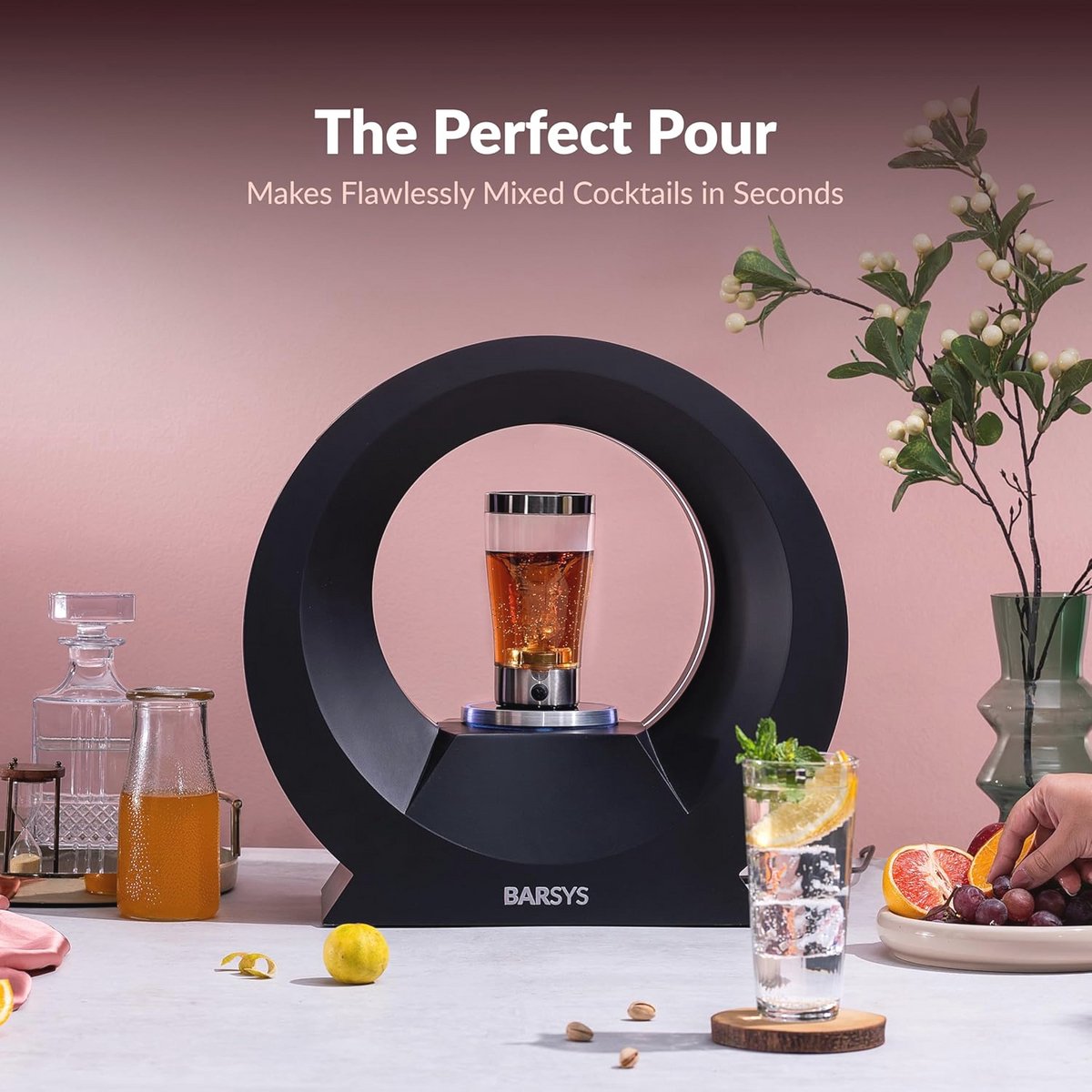 Bootmotor koffieroerder, bootpropeller, drankmixer, mixgadget voor
