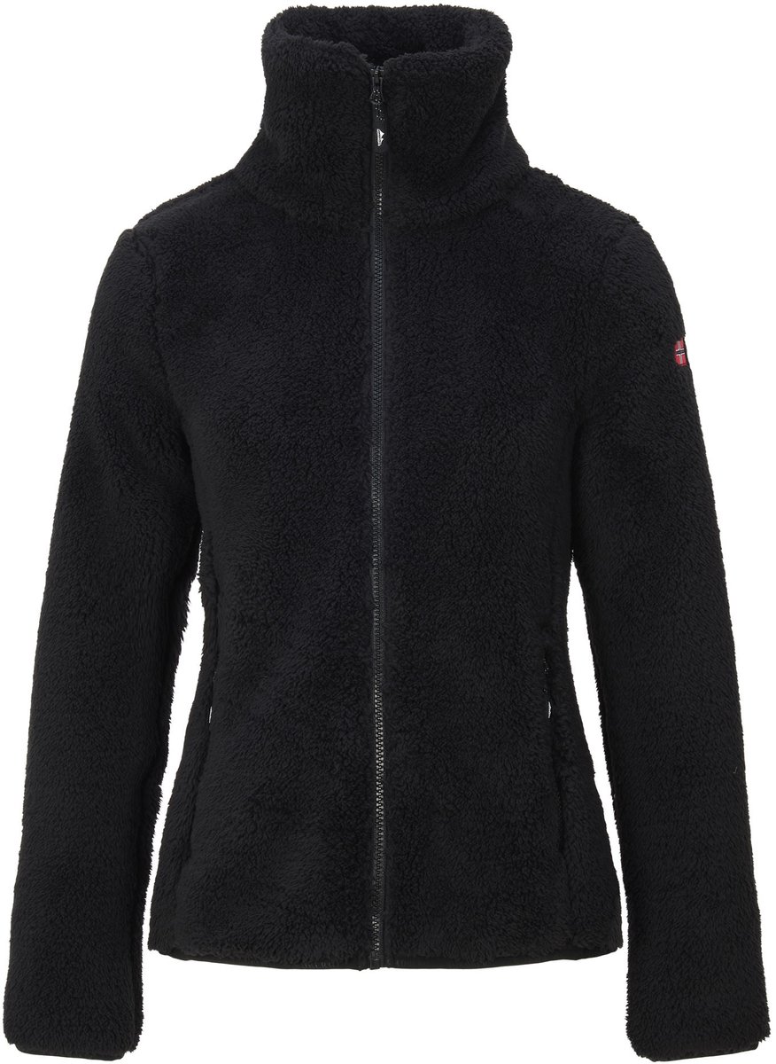 Nordberg Evy Fleece Vest Dames – 4XL Zwart