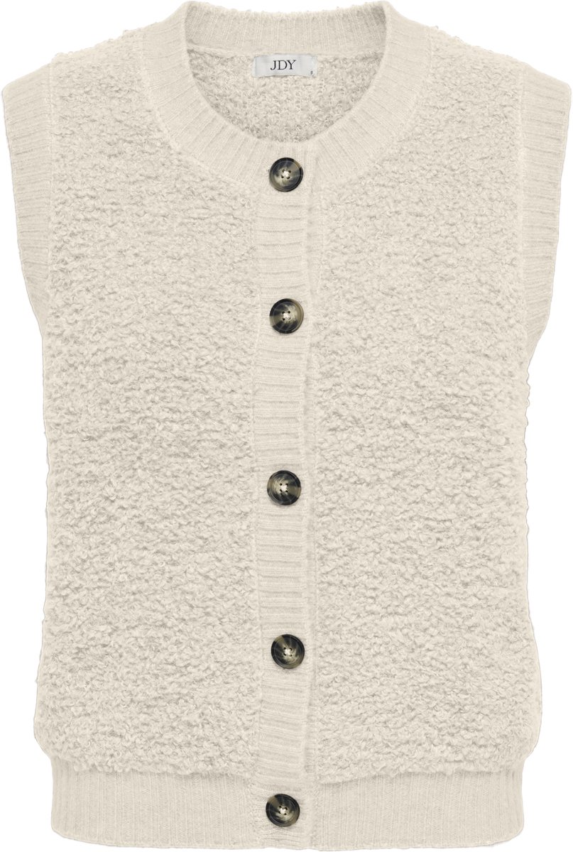 JDY - JDYEIRA LIFE S/L ON BUTTON VEST KNT Dames Trui