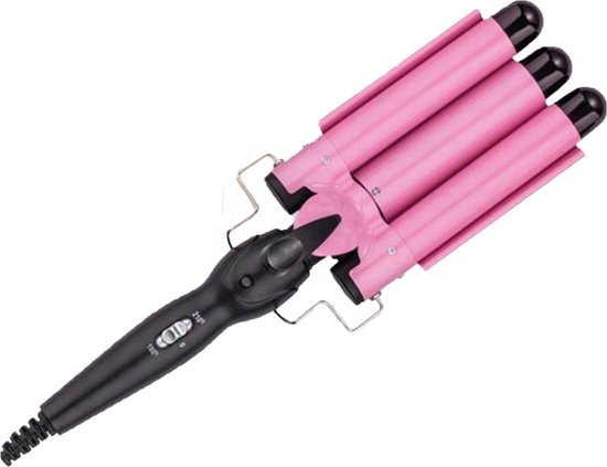S&E 3-Barrel Krultang Hair Crimper - Professioneel - S&E - €49,99