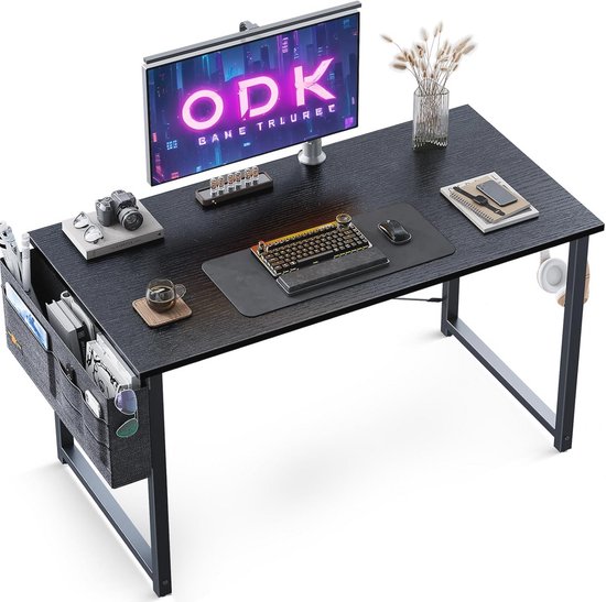 Bureau Zinus Jennifer 119x61x74 Cm - Métal Et Bois Clair - Table