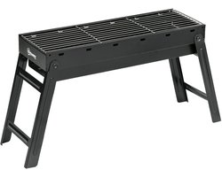 Betaalbare Goederen® Tafel BBQ - zwart - houtskool - barbecue - bbq houtskool - barbecues - familie - eten gezelligheid - metaal