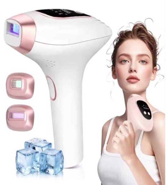 Intimi IPL Slim - Laser Ontharingsapparaat - Voor Mannen en Vrouwen - 9 Verschillende Standen - IPL Ontharingsapparaten - Ontharen voor Thuis - Magnetische Opzetstukken - Ice-coolfunctie - Beschermbril – Scheermes - Langdurig Haarvrij