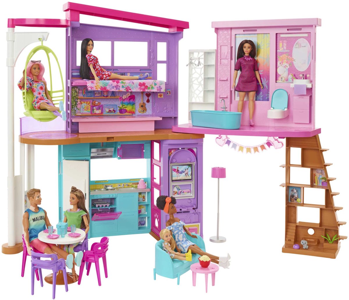 Barbie Vakantiehuis - Poppenhuis