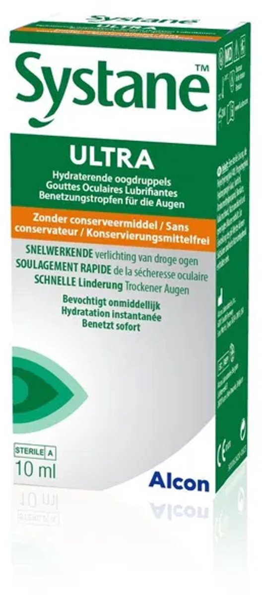 Systane Ultra zonder conserveringsmiddel - oogdruppel - 1x 10ml