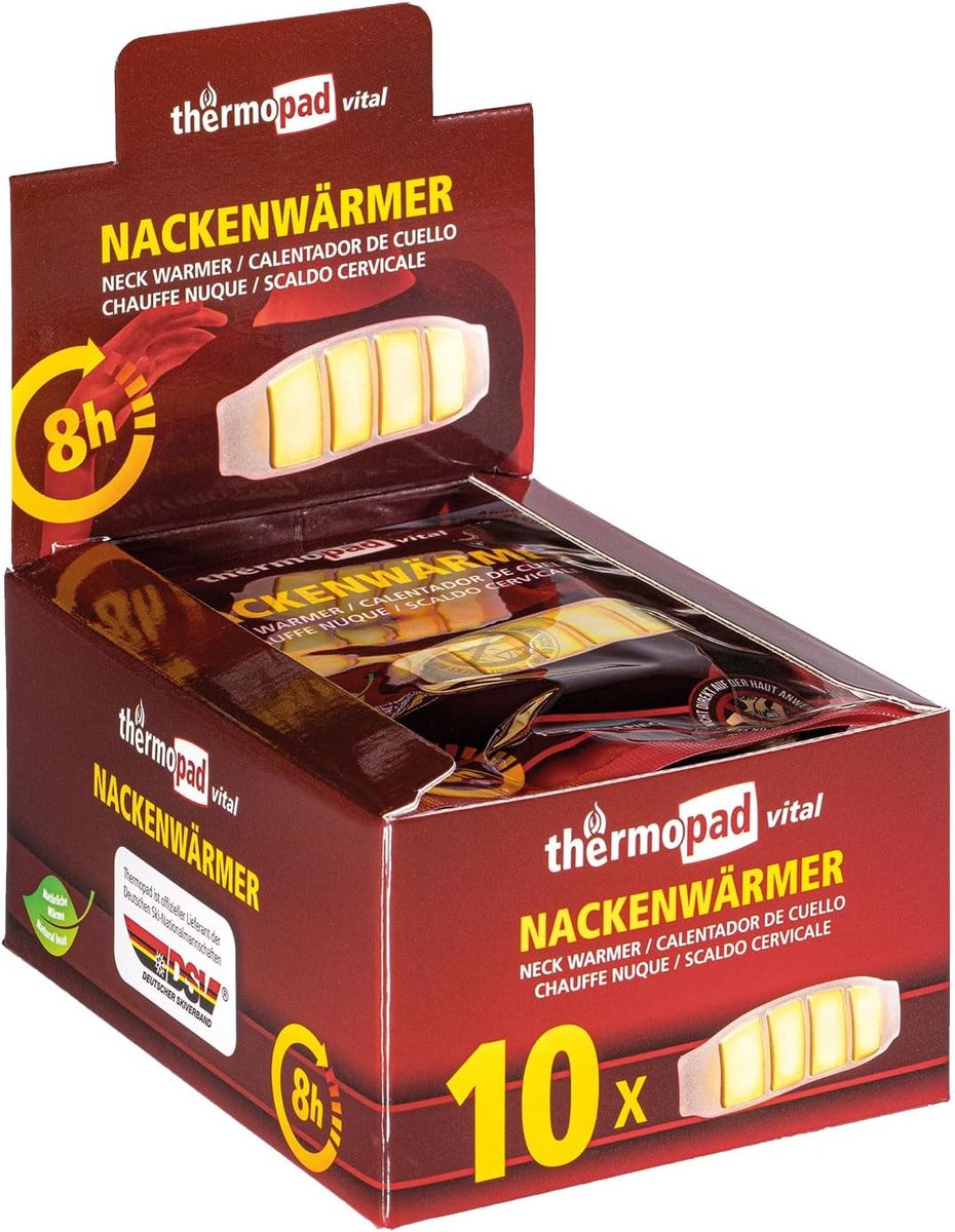 Nekwarmer met Warmtepads – Ideaal voor Rug, Schouders en Nek – 8 Uur Lang Warmte