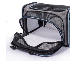 TRANSPORTER voor kat hond konijn dieren TRANSPORTTAS opvouwbaar