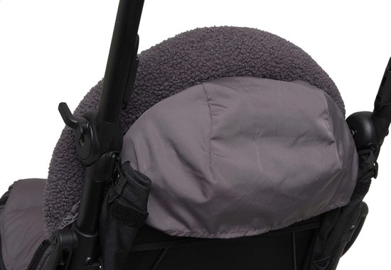 Voetenzak voor Kinderwagen - Grijs - Waterafstotend - Zachte Voering — afbeelding 2