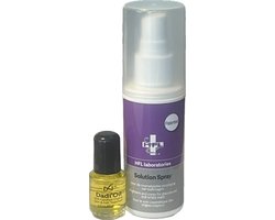 De nummer 1 voor verzorging van kalknagels - Solution Spray 50ml + Dadi'Oil Nagelriem Olie 3.75ml - Kalknagel Spray - Schimmelnagel Spray - Nagelverzorging