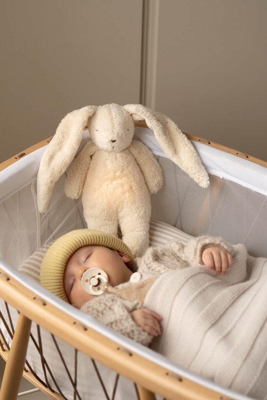 Moonie Slaapknuffel Konijn Humming Bunny Sand Natur 2.0 van Moonie — afbeelding 4