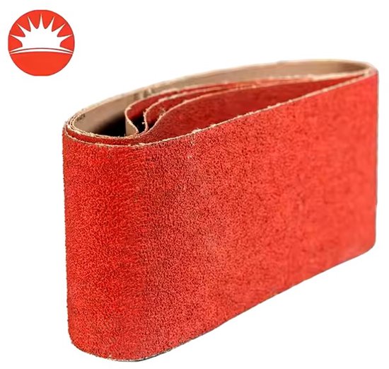 SALI Schuurbanden, 10 stuks, 75 x 533 mm, schuurband, korrel 60, schuurpapier voor bandschuurmachine, slijpmachine voor hout, metaal, slijpen, vijlen, aanscherpen en ontroesten