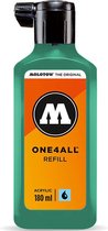 Molotow ONE4ALL™ - 180ml Turquoise navul Inkt op acrylbasis