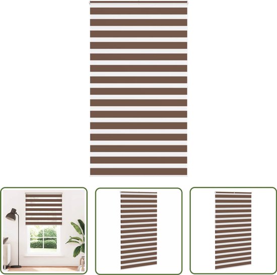 Selve riemwikkelaar 084843 opbouw bruin met scharniersysteem incl. 5m riem f. Rolluiken bruin