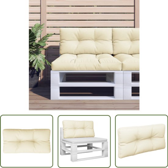 Chilly Pilley Palletkussen Waterdicht Palletkussen Palletkussen Palletmeubels Tuinkussen Waterdicht Waterafstotend Vele Maten En Kleuren ( Set Van 2 Pastelblauw