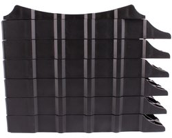 Milenco Stacka Level - 6 stuks - Zwart