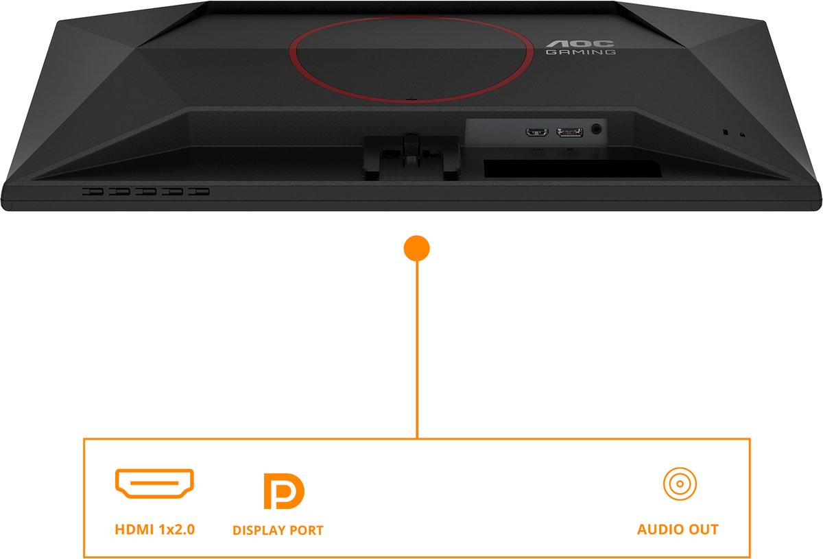 AOC G4 25G42E Gaming Monitor 180Hz 24.5 Inch - afbeelding 2
