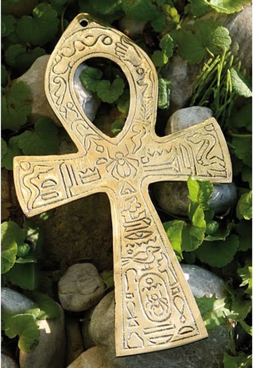 Ankh messing groot