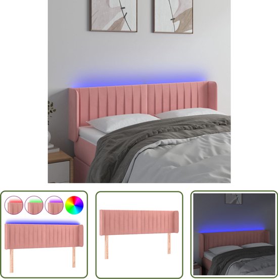 vidaXL - Bed frame - Roze - Metaal - 90 x 200 cm | Leen Bakker