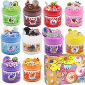 Meedeer Slime set met 10 boterslijmen-Slijm Maken voor Kinderen-Butter Slime-Pluizig slijm-Speelgoed-Doe-het-zelf slijm-Zacht en rekbaar-Cadeau om stress te verminderen-Voor jongens en meisjes-Feestgunst