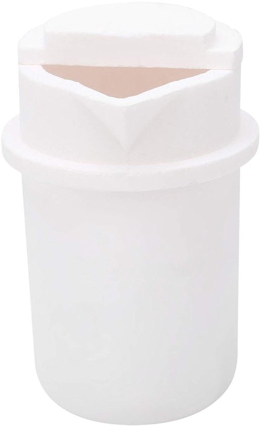 Grafiet smeltkroesbeker, 1kg / 2kg / 3kg smeltkroes, ovenbrander smeltgieten goudzilver schrootoven gietvorm, metaalsmeltgereedschap (1 KG