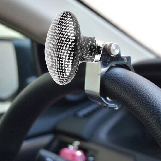MelTruck Universele houten stuurknop voor auto, vrachtwagen, tractor