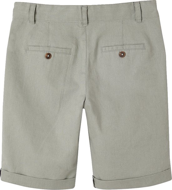 Vertbaudet Bermuda garçon en coton/lin