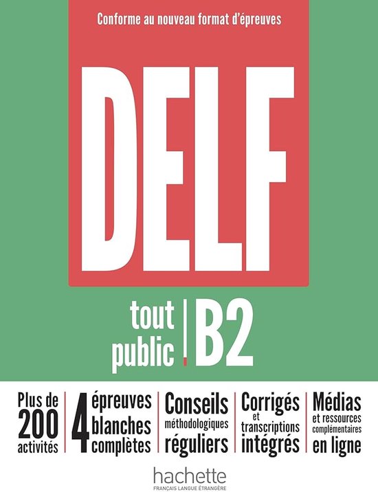 Delf Tout Public B2 - Nouveau Format D'epreuves - cover
