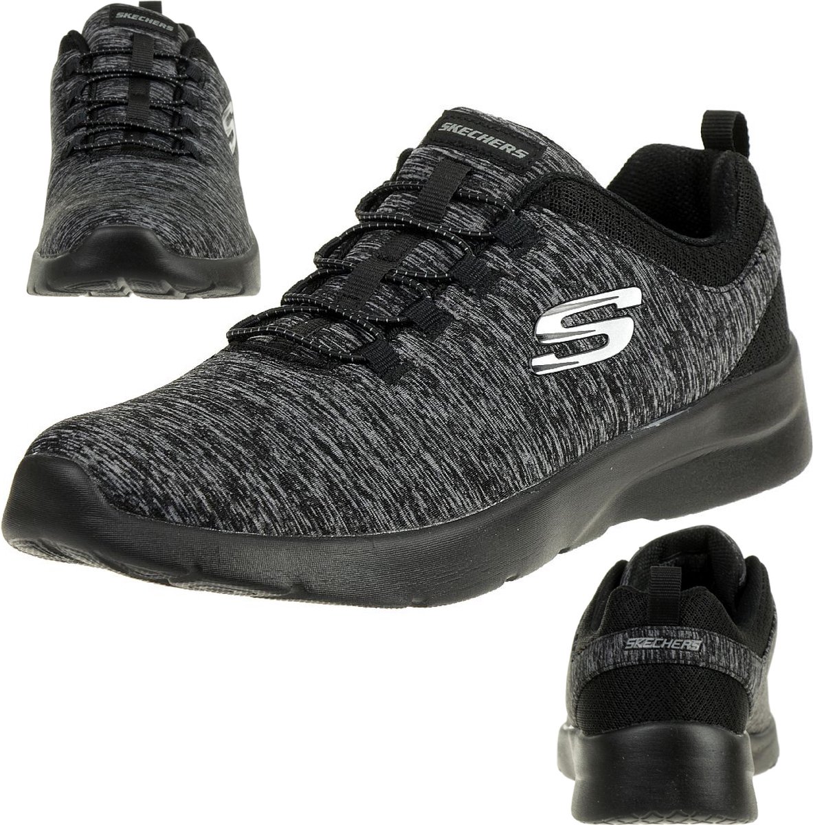 Skechers Sport Dames DYNAMIGHT 2.0 IN A FLASH Sneakers Dames Zwart