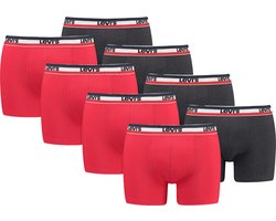 BOXERS 8-pack Levi's Sportswear Logo herenboxershorts, ondergoed gemaakt van biologisch katoen