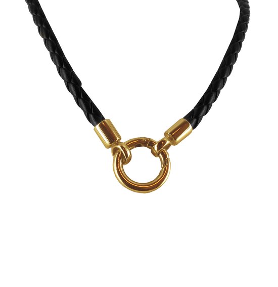 LOCKits 980600264 - Collier en acier - 75 cm - Doré