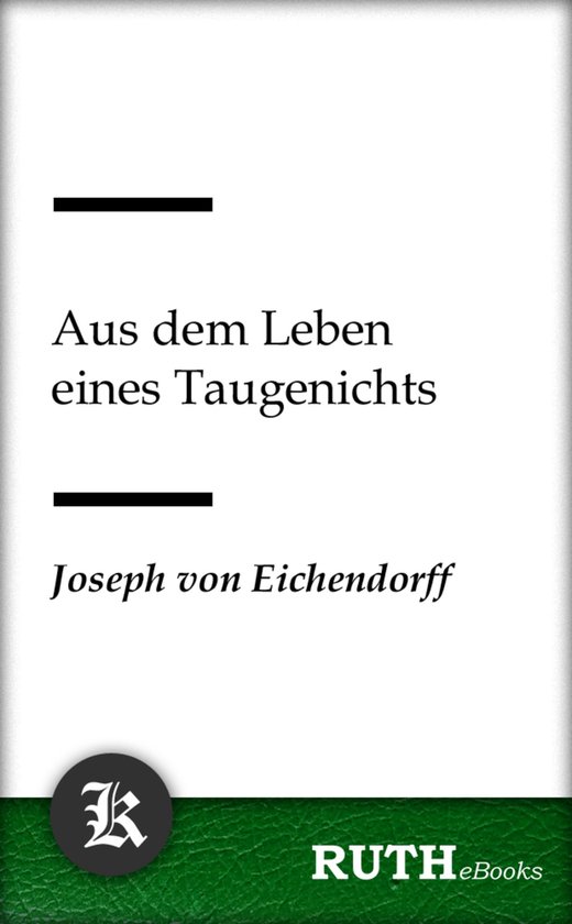 Aus dem Leben eines Taugenichts - cover