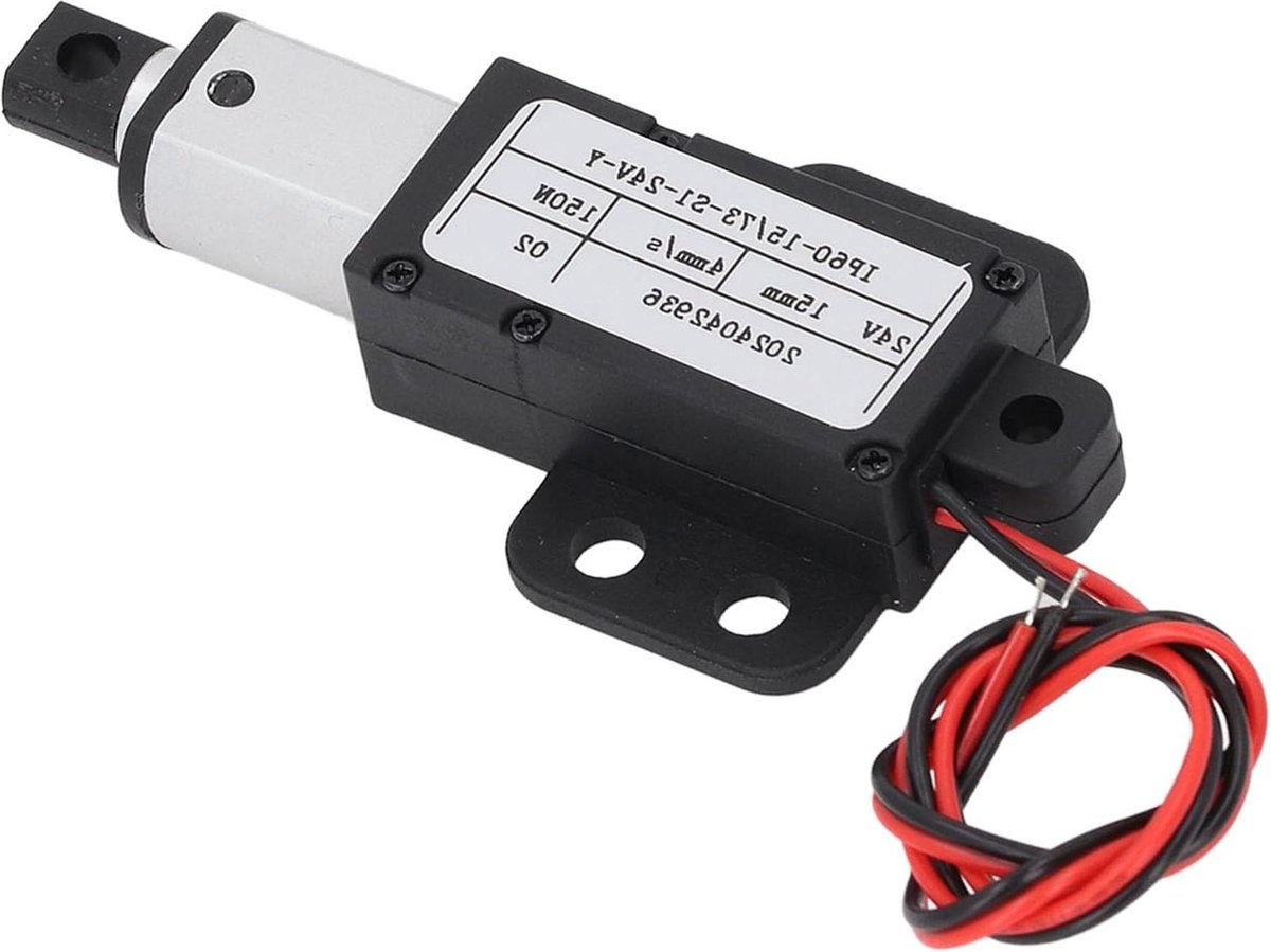 Lock Lineaire Actuator Elektrische Mini DC 24V 150N Telescopische 15mm Slag Motion Actuator voor Industrieel Catering Ventilatie - Krachtige en Compacte Actuator .