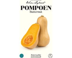 Pompoen Butternut - Boterzachte Notensmaak voor Heerlijke Gerechten - Zaaigoed Wim Lybaert