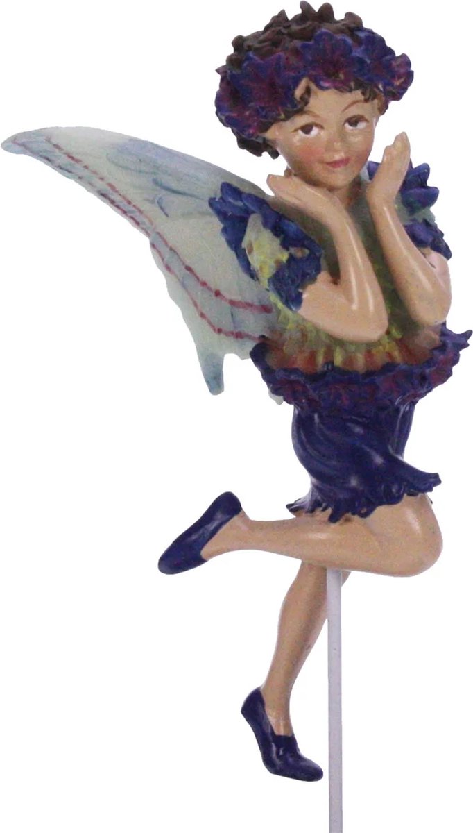 Flower Fairy Korenbloem op pin, 10cm
