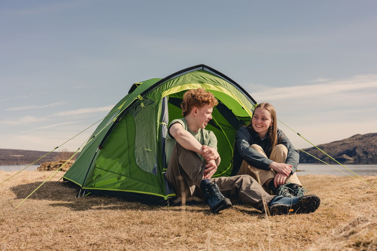 Coleman Darwin 3 Plus Blackout kampeertent – 3 persoons tent – verduisterend – water- en windbestendig - groen – foto 6