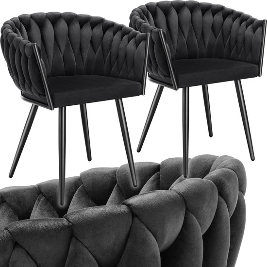 chairus Fluwelen eetkamerstoelen Set van 4 Gestoffeerde Zijstoelen Moderne 360 ° draaibare fauteuil Accentstoel voor Thuiskantoor Woonkamer (geel-4 ( fluweel
